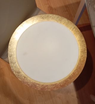 Lámpara techo dorada - Moderna