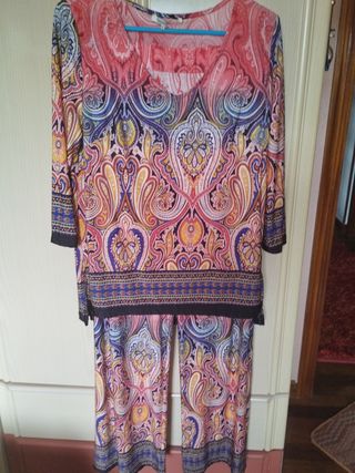 Conjunto  verano multicolor