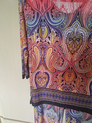 Conjunto  verano multicolor