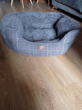 Cama perro gris | cómoda