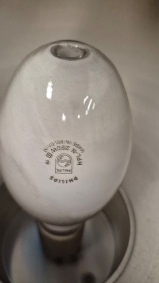 Lote de 7 Lamparas industriales vintage de 250w