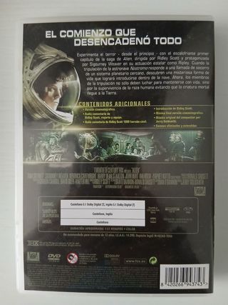 Alien DVD (versión extendida)