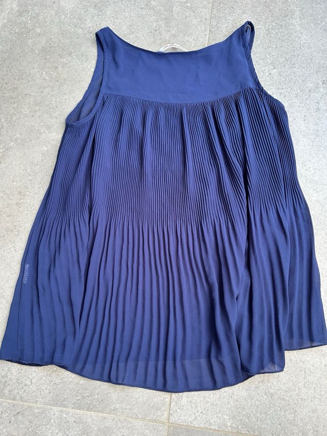 Canotta Kontatto blu tg S