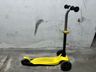 Patinete infantil 3 ruedas amarillo