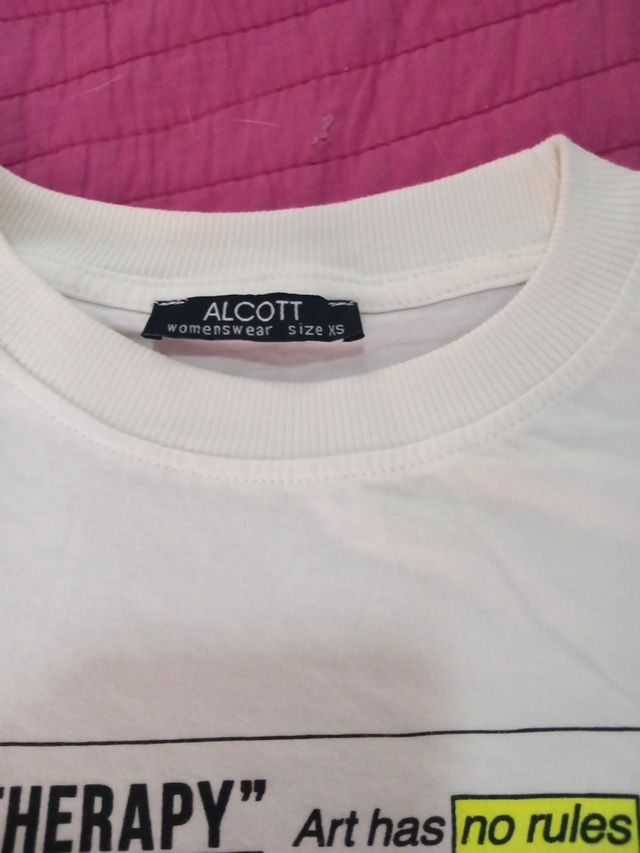 Camiseta tigre roja y blanca - M