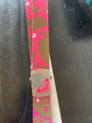 Cinturón Billabong - Verde Oliva y Rosa
