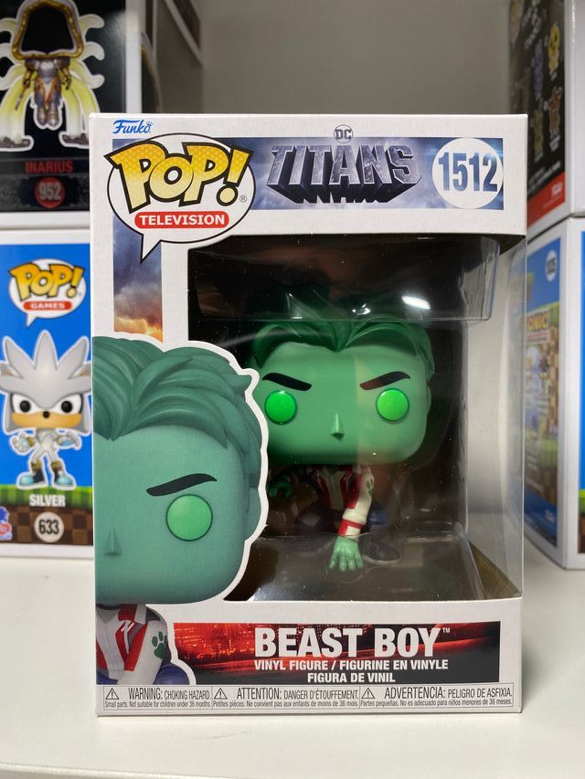 Funko POP! 1512 Beast boy - Titans DS