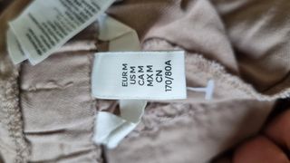 Pantaloni premaman H&M beige Tg M