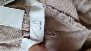 Pantaloni premaman H&M beige Tg M