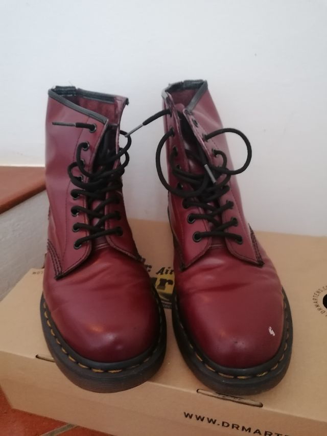Stivaletti Dr Martens 1460 Bordeaux