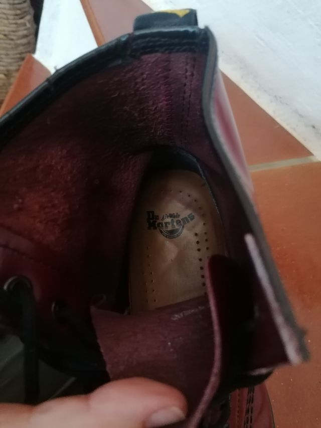 Stivaletti Dr Martens 1460 Bordeaux