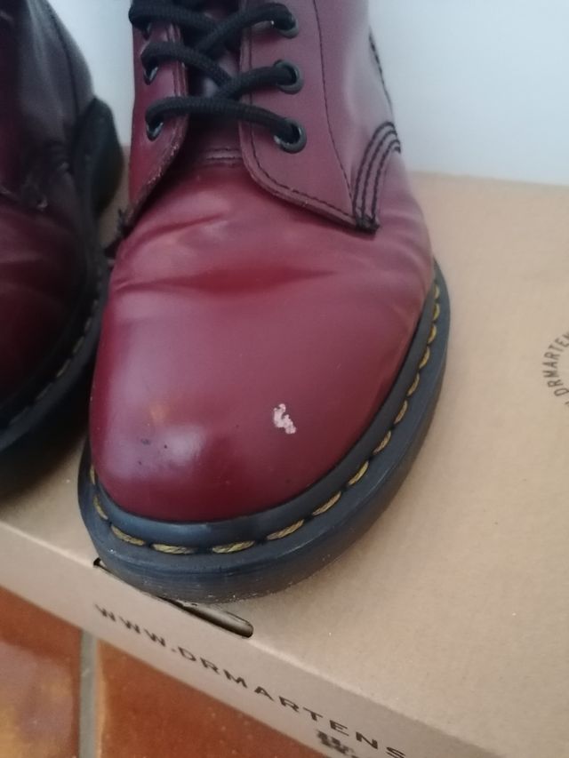 Stivaletti Dr Martens 1460 Bordeaux