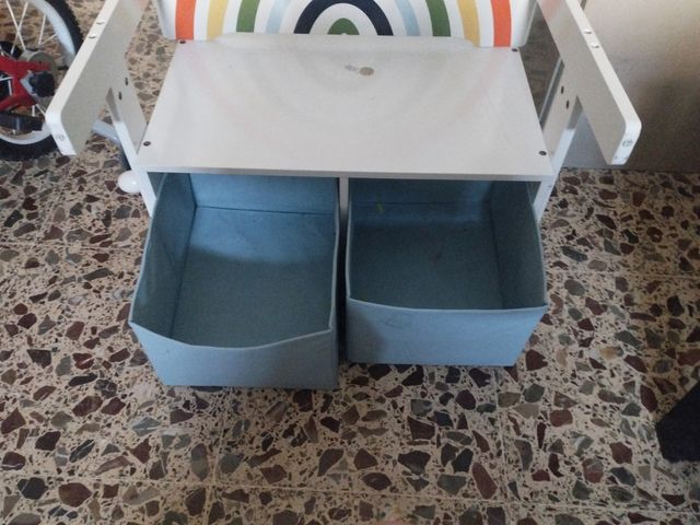 Escritorio infantil arcoiris