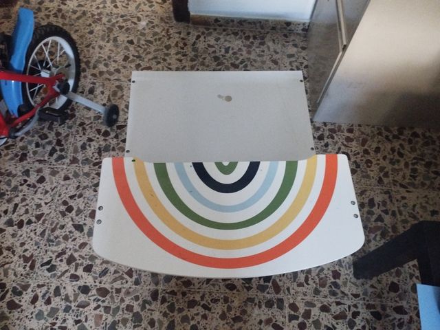 Escritorio infantil arcoiris