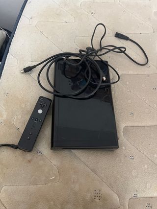 Wii U negra - consola sin gamepad