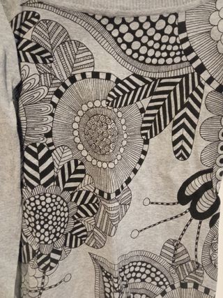 Jersey Desigual Gris - Talla M