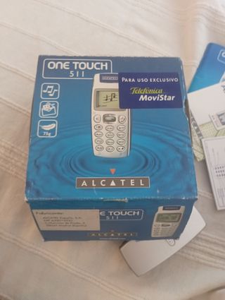 Alcatel One Touch 511 - Teléfono móvil plateado
