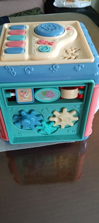 Cubo Actividades Bebé con sonidos