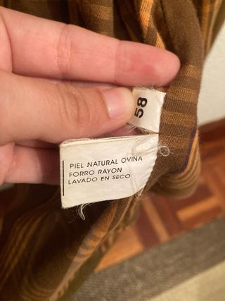 Cazadora vintage ante marrón SERRA