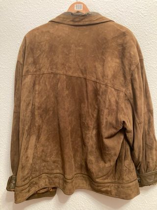 Cazadora vintage ante marrón SERRA