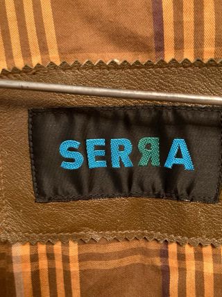 Cazadora vintage ante marrón SERRA
