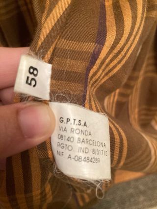 Cazadora vintage ante marrón SERRA