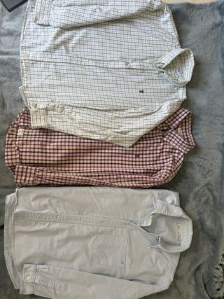 3 Camisas Niño 10/12 años