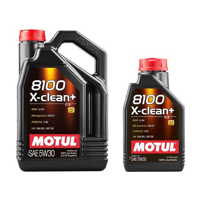 Motul 8100 X-clean+ 5W30 6L (Pack 5+1L)