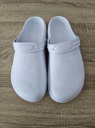 Zuecos blancos trabajo - Talla 39