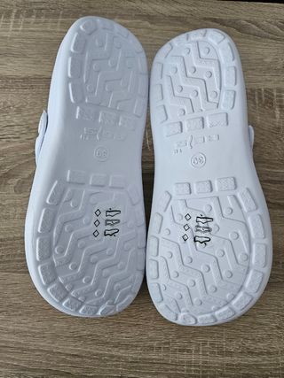 Zuecos blancos trabajo - Talla 39