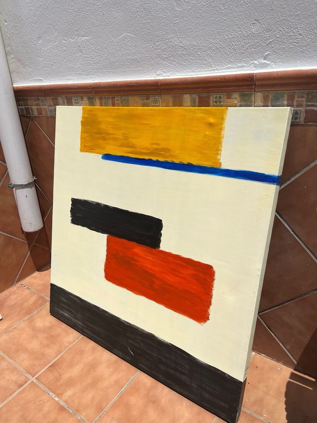 Cuadro abstracto - Lienzo acrílico