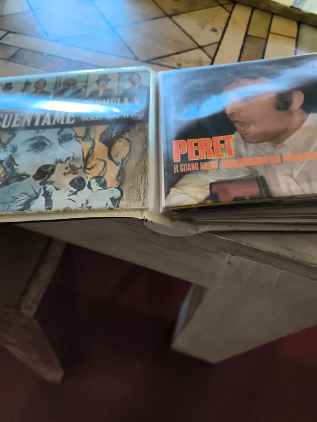 Discos vinilo antiguos: Peret, Fórmula V,Brincos.e