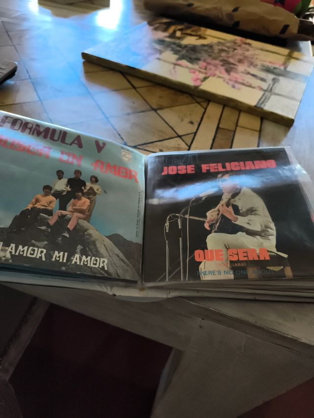 Discos vinilo antiguos: Peret, Fórmula V,Brincos.e