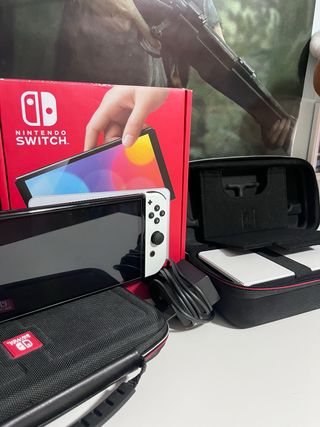 Nintendo Switch OLED Blanca - Como Nueva