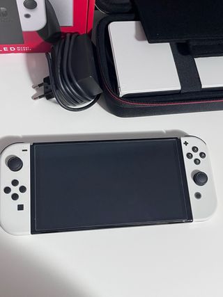 Nintendo Switch OLED Blanca - Como Nueva