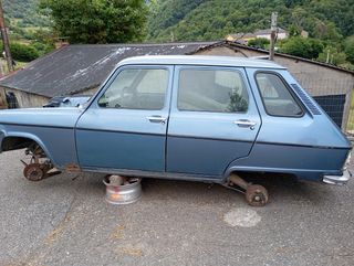 Renault 6: Piezas
