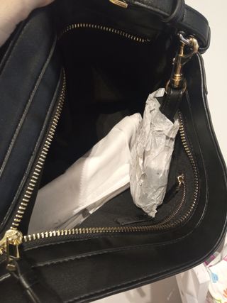 Bolso Zara negro - nuevo