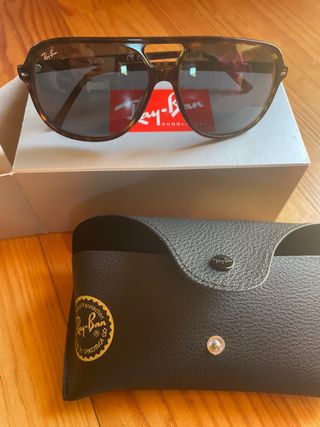 Ray-Ban Gafas Sol Hombre Marrón