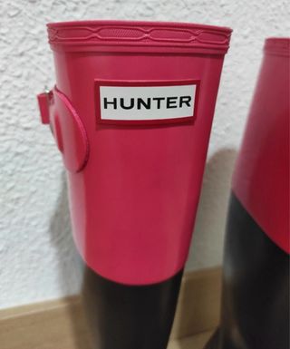 Botas Hunter boots originales un solo uso 250€