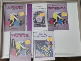 BASTIEN LEVEL 1 - 5 LIBROS PIANO - NIV.1