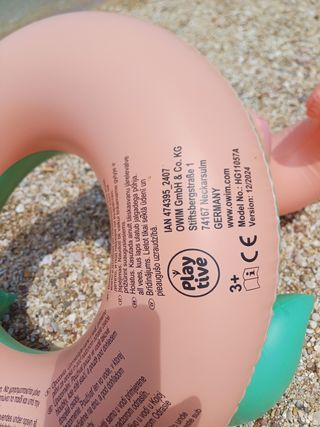 Gonfiabile unicorno mare bimba