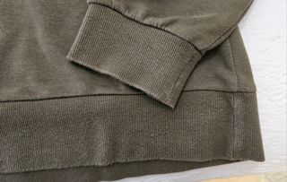 Sudadera Zara verde militar M