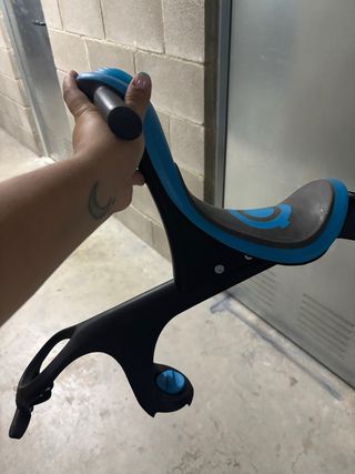 Asiento Globber azul para patinete