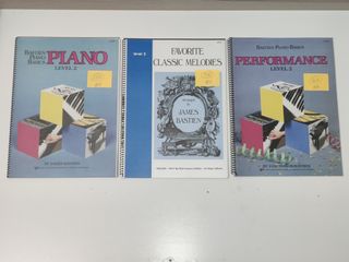 BASTIEN LEVEL 2 - 3 LIBROS PIANO - NIV. 2