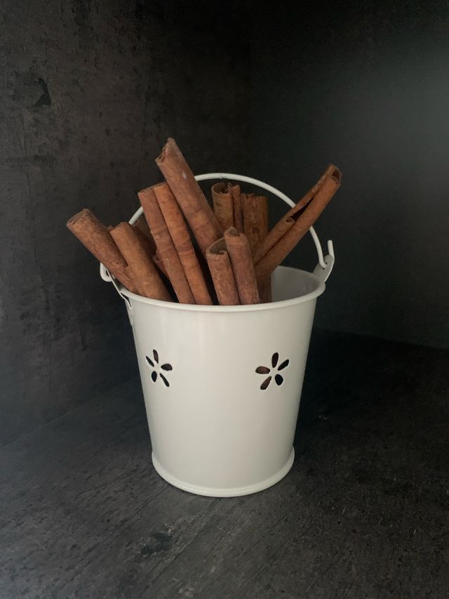 Secchiello portaoggetti vintage