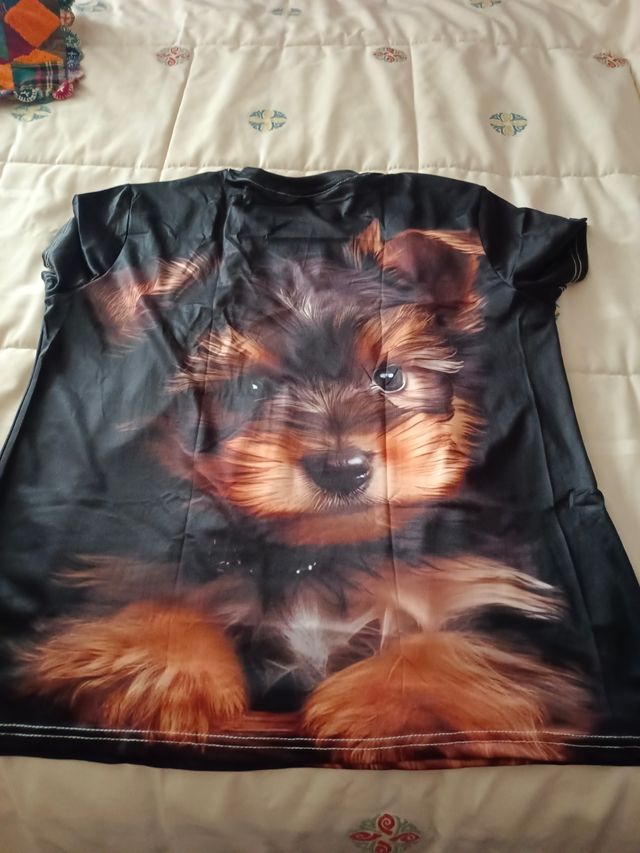 Camiseta perro Yorkshire 2XL equivalente talla 46