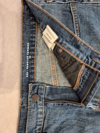 Bermuda vaquera azul hombre