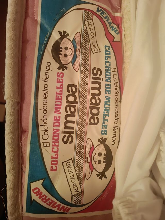 Colchón cuna bebé Simapa