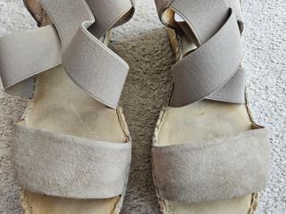 Sandalias cuña Vidorreta Talla 40 - Beige