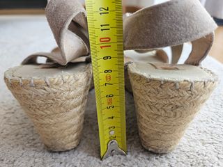 Sandalias cuña Vidorreta Talla 40 - Beige